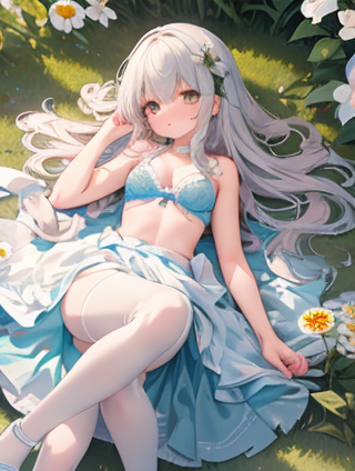 蓝色与白色：清新自然的色彩碰撞