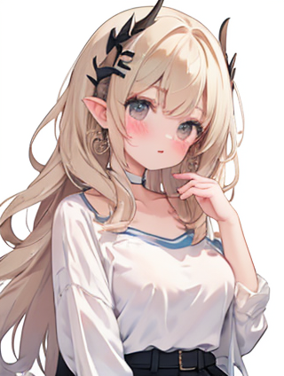 女孩头像简单画