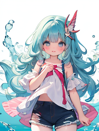蓝色与白色：清新自然的色彩碰撞